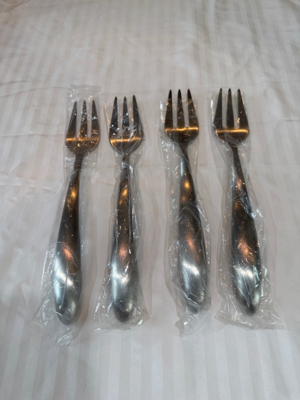 Pampered Chef Stainless Steel Serving Forks - Silver (Set of 4)